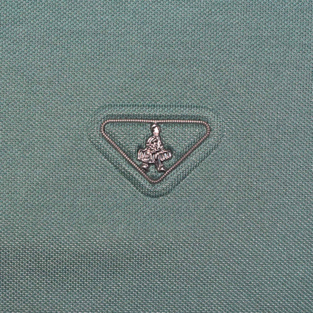 Prada Green Premium Quality Luxury Polo T-shirt-3