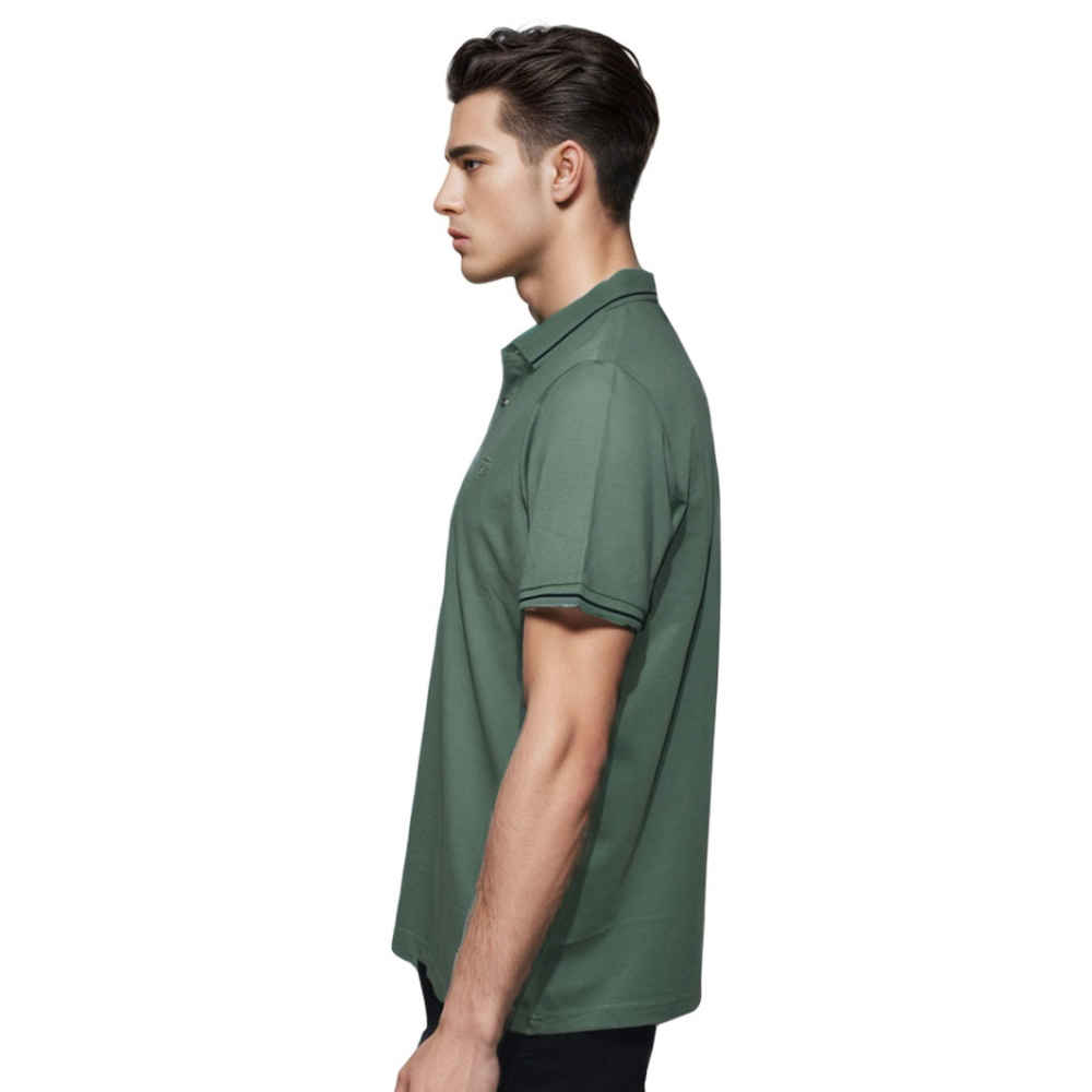 Prada Green Premium Quality Luxury Polo T-shirt-2