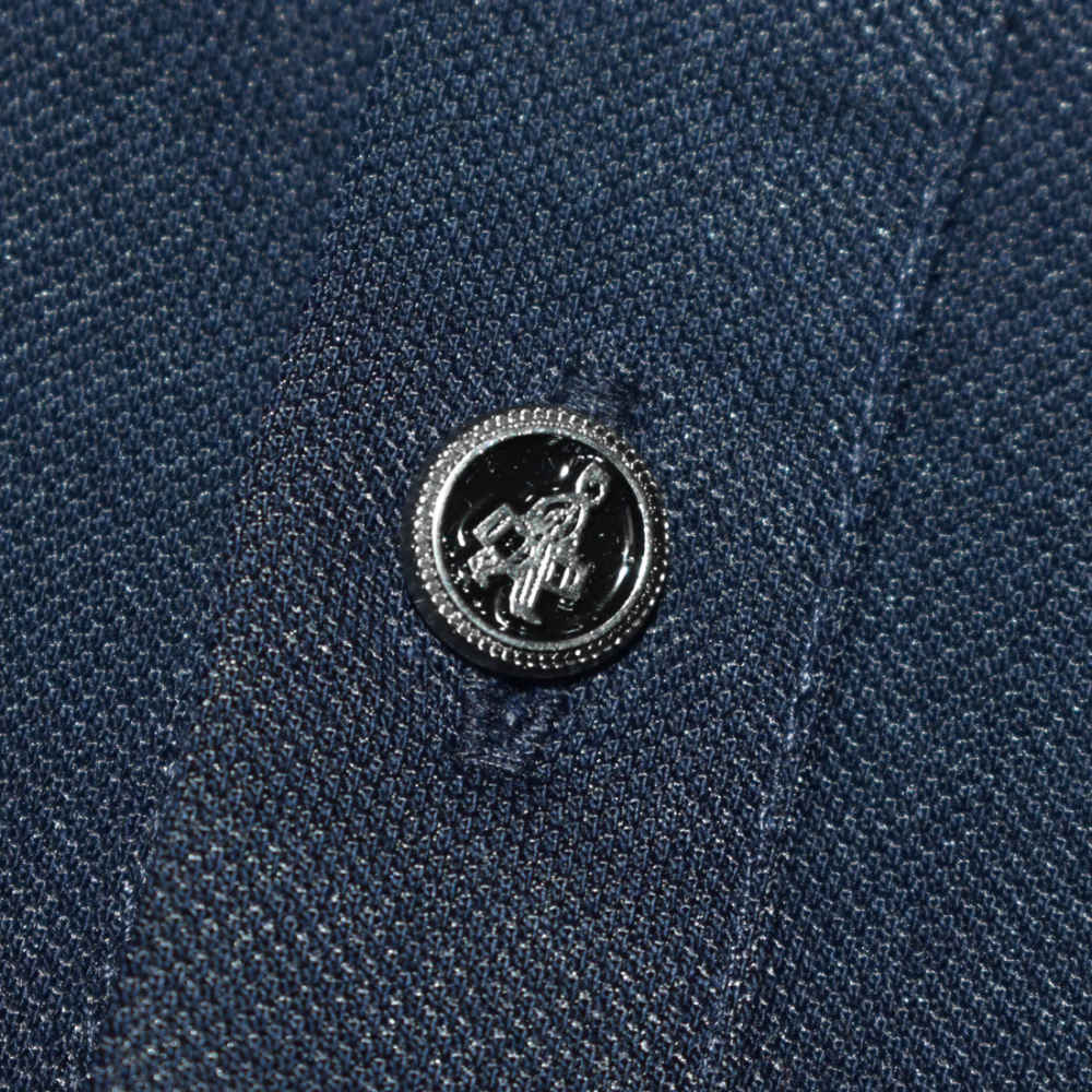 Prada  Navy Blue Premium Quality Luxury Polo T-shirt-4