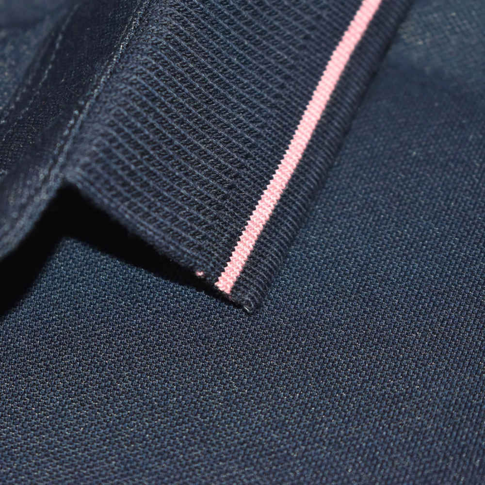 Prada  Navy Blue Premium Quality Luxury Polo T-shirt-5