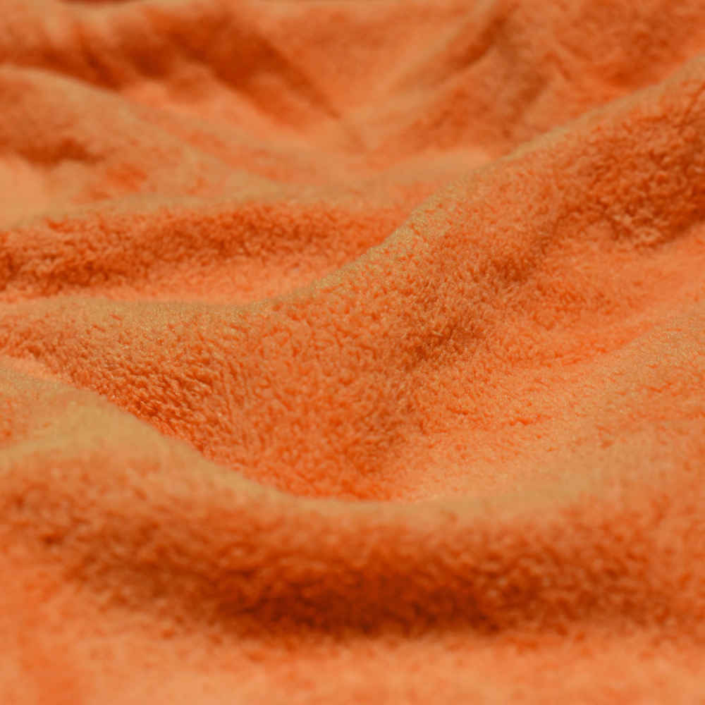 Prada Milano Embroidered Logo Orange Towel - Set of 2-thumb-3