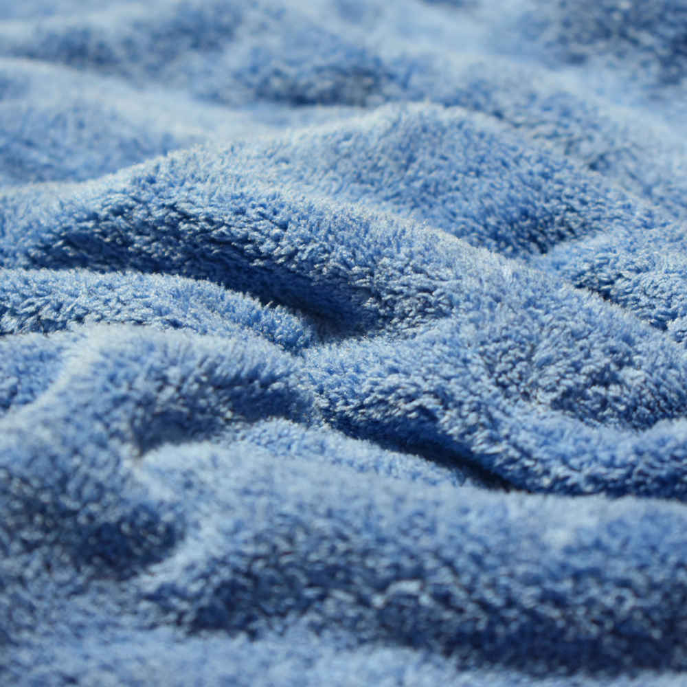 Prada Milano Embroidered Logo Blue Towel - Set of 2-3