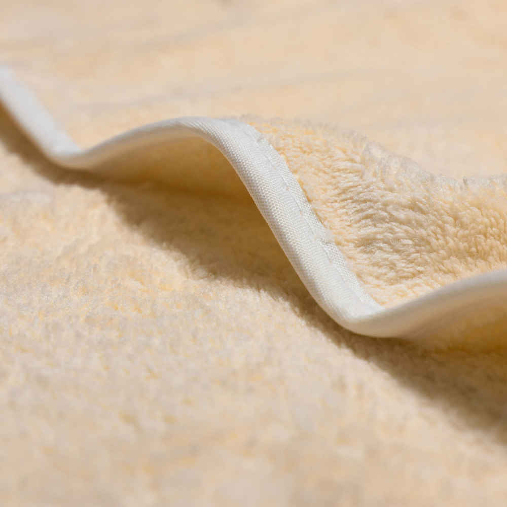 Coach Embroidered Logo Light Brown Premium Towel - Set of 2-thumb-2