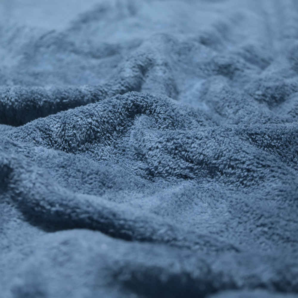 Burberry Embroidery Logo Blue Premium Towel - Set of 2-thumb-3