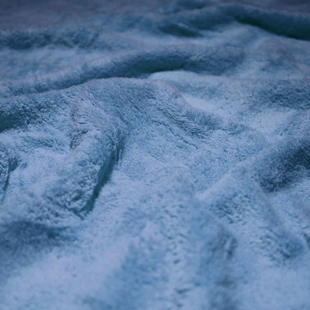 Burberry Embroidery Logo Blue Premium Towels - Set of 2-3