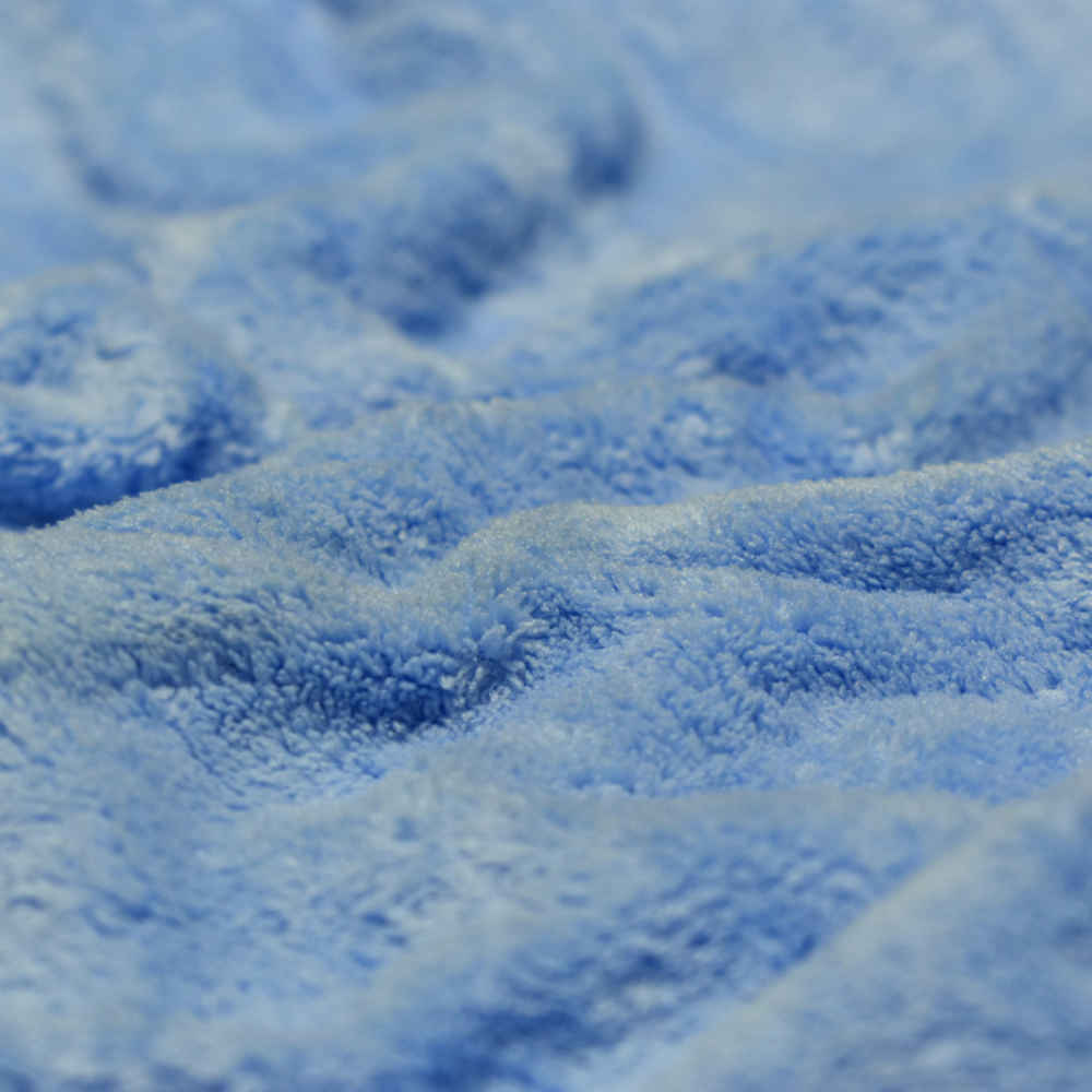 Louis Vuitton Embroidery Logo Blue Towels - Set of 2-3