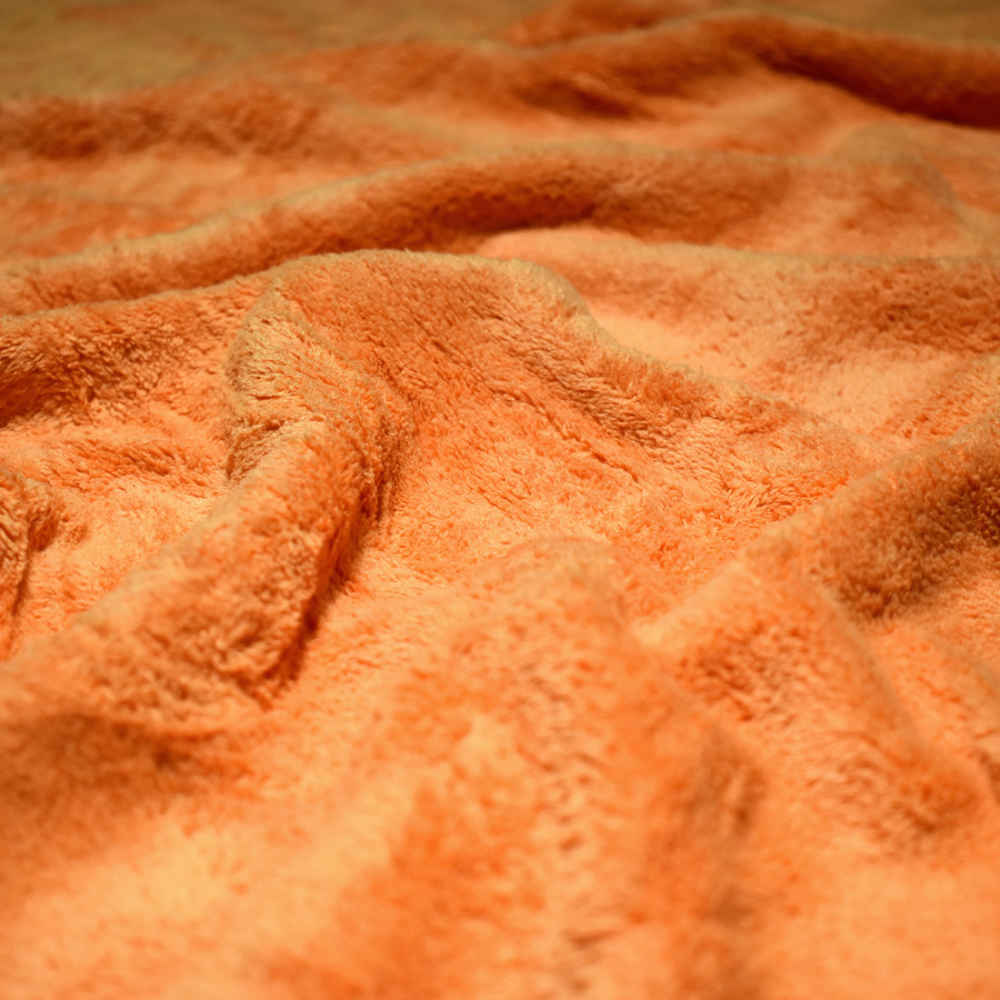 Burberry Embroidery Logo Orange Premium Towels - Set of 2-thumb-3