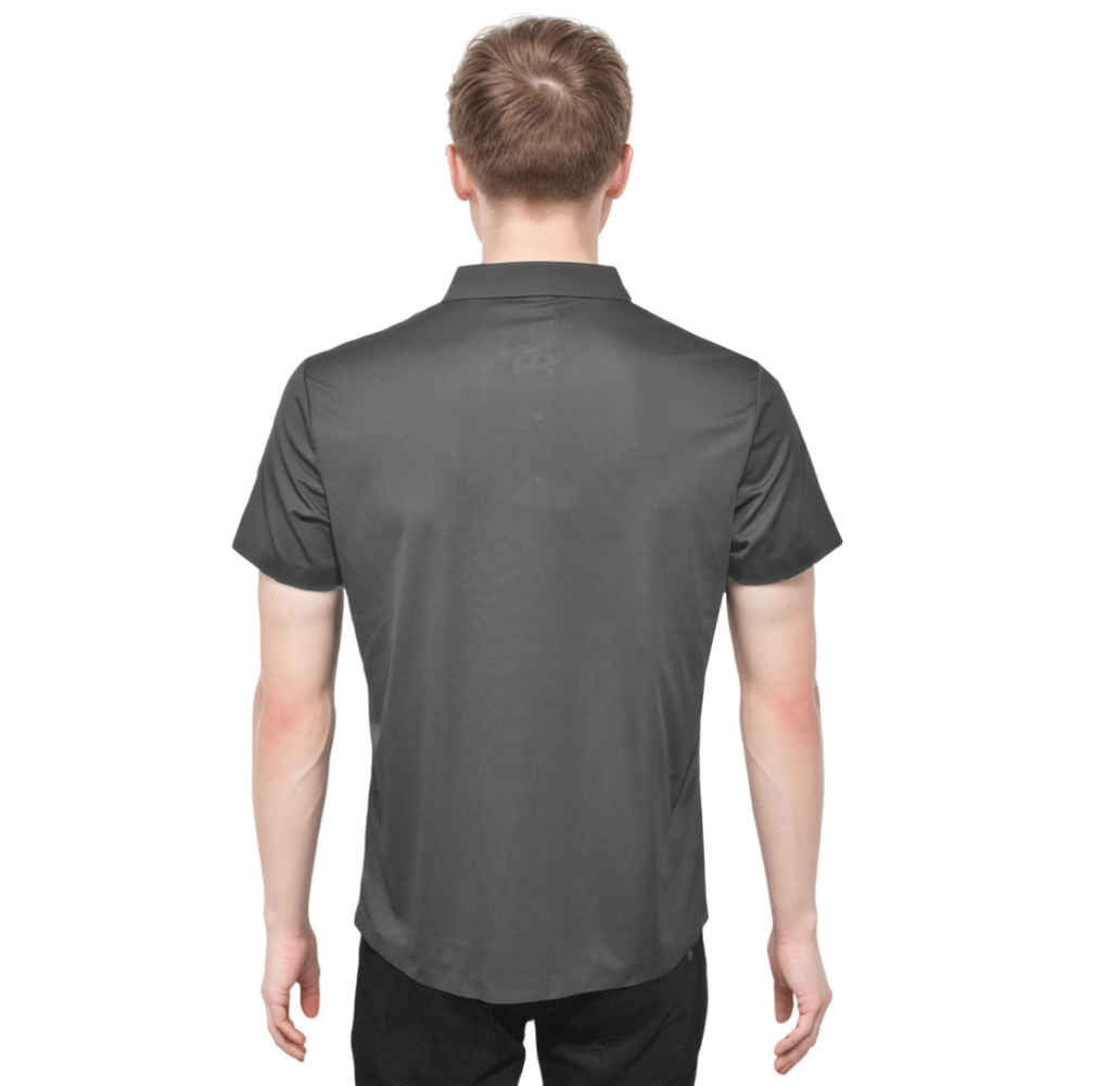 Burberry Grey Premium Quality Polo Tees-1
