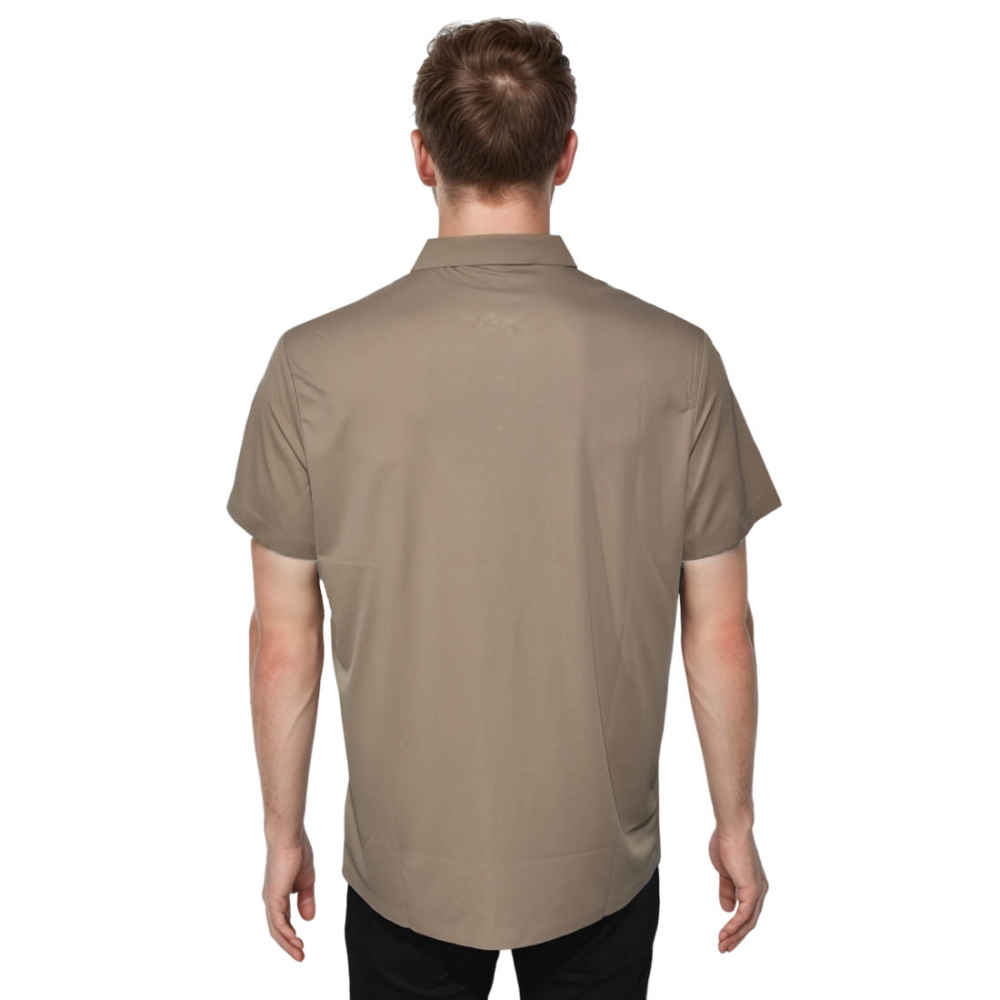 Burberry Brown Premium Quality Polo Tees-1