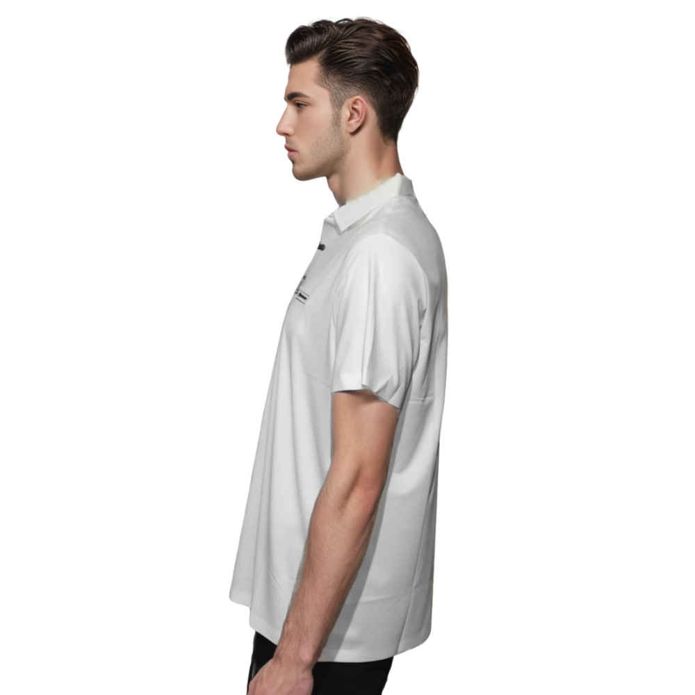 Burberry White Premium Quality Polo Tees-2