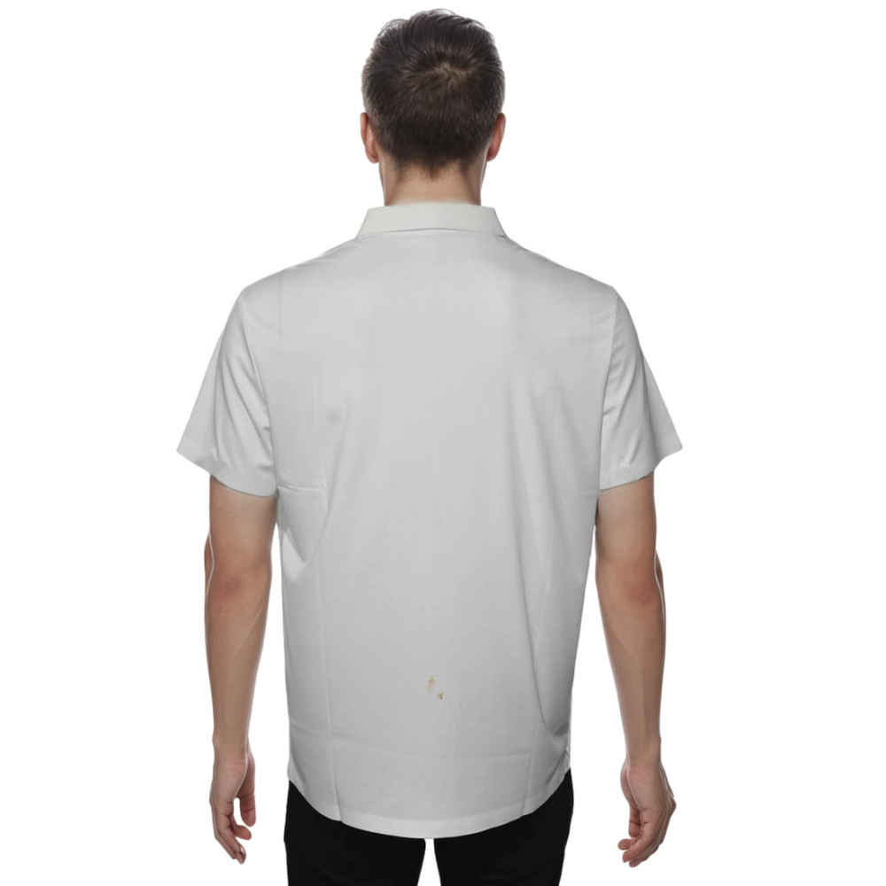Burberry White Premium Quality Polo Tees-1