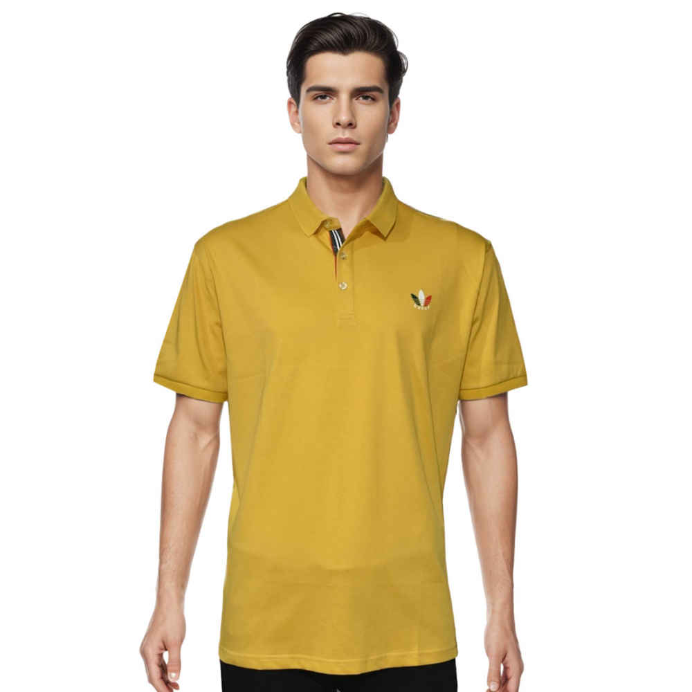 Gucci Yellow Premium Quality Polo T-shirt-thumb-0