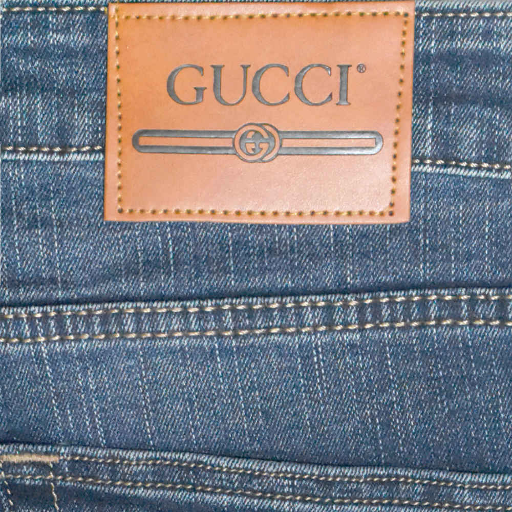 Gucci Light Blue Premium Quality Denim Jeans-4