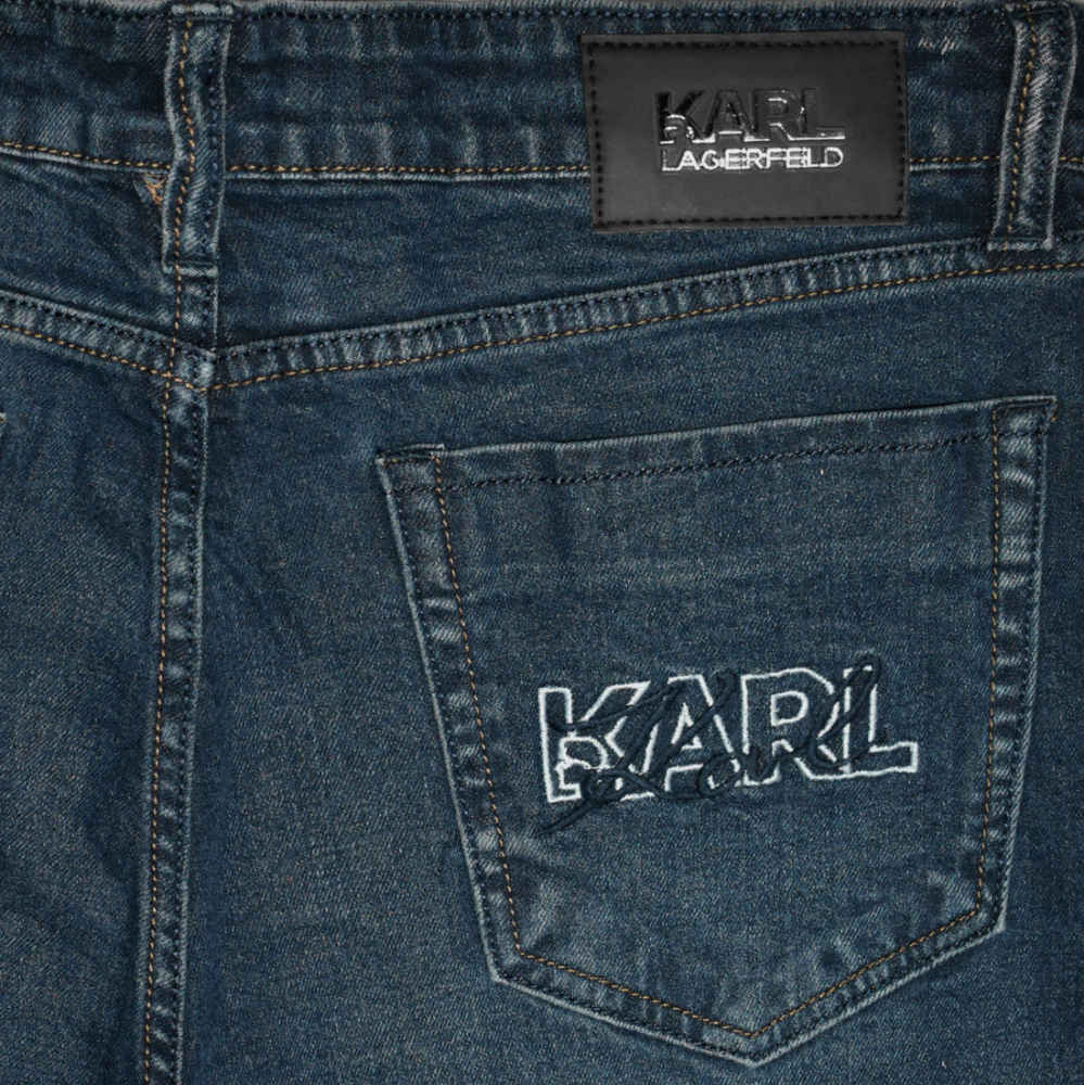 Karl Lagerfeld Dark Blue Premium Quality Jeans-3