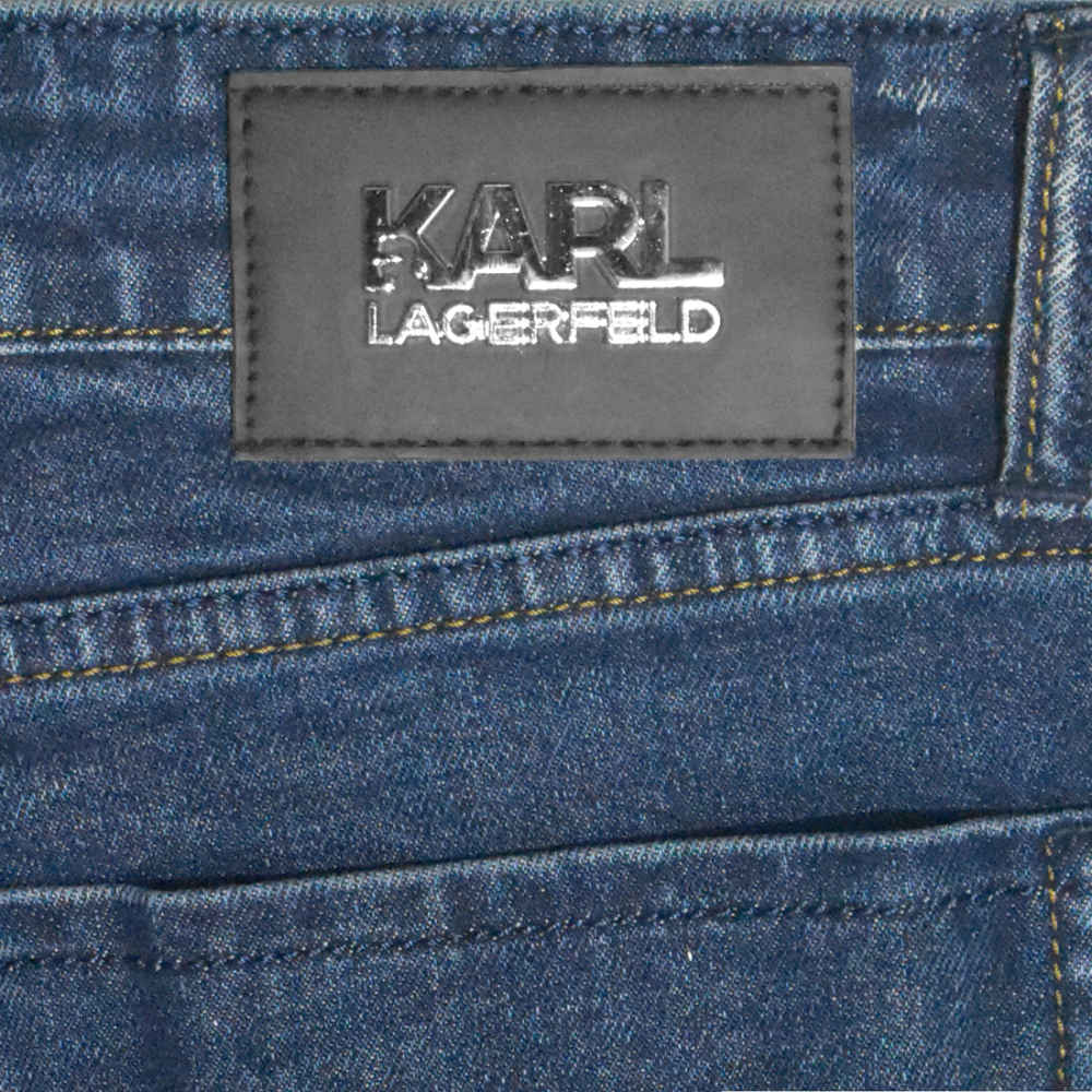 Karl Lagerfeld Blue Premium Quality Jeans-4