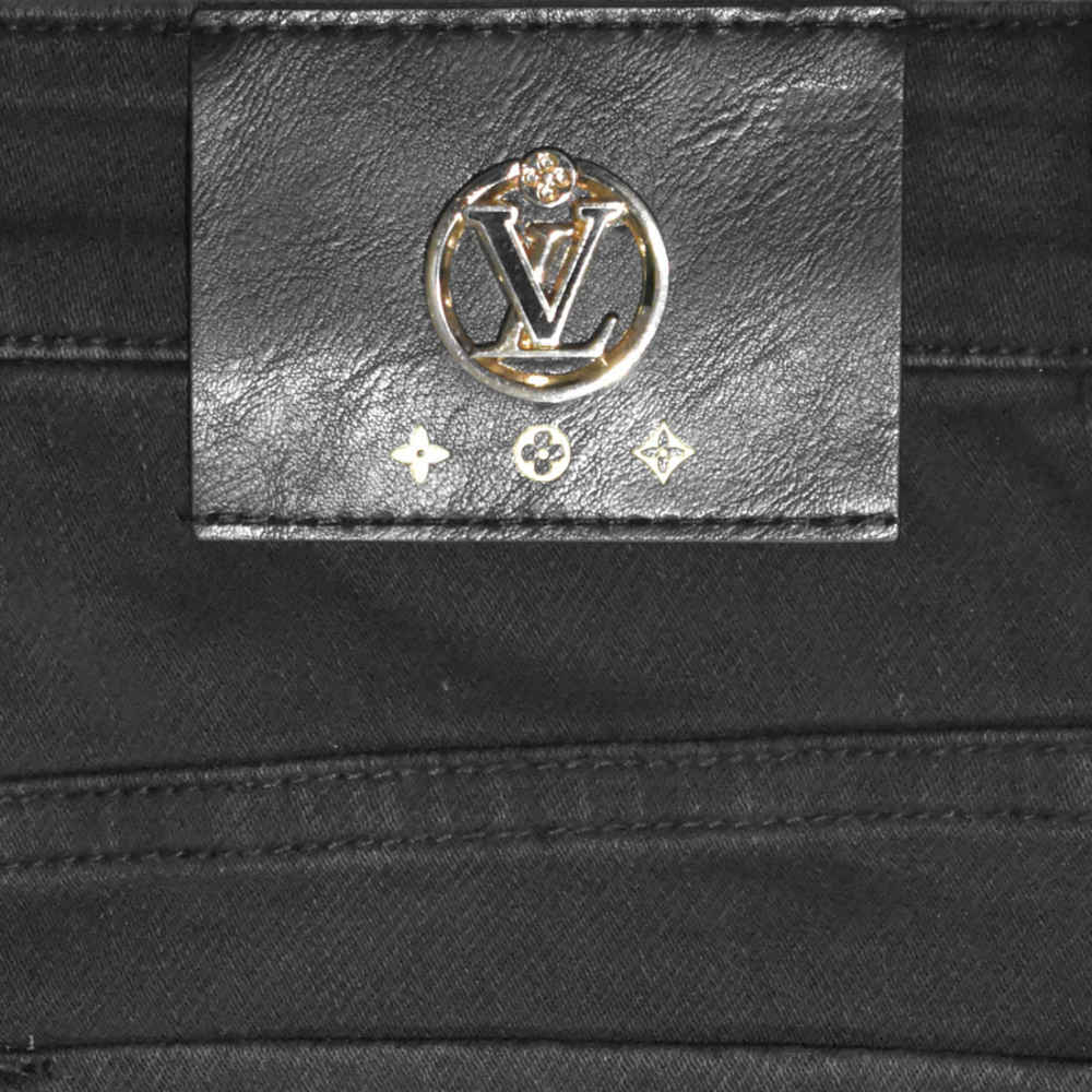 Louis Vuitton Black Premium Quality Jeans-thumb-4