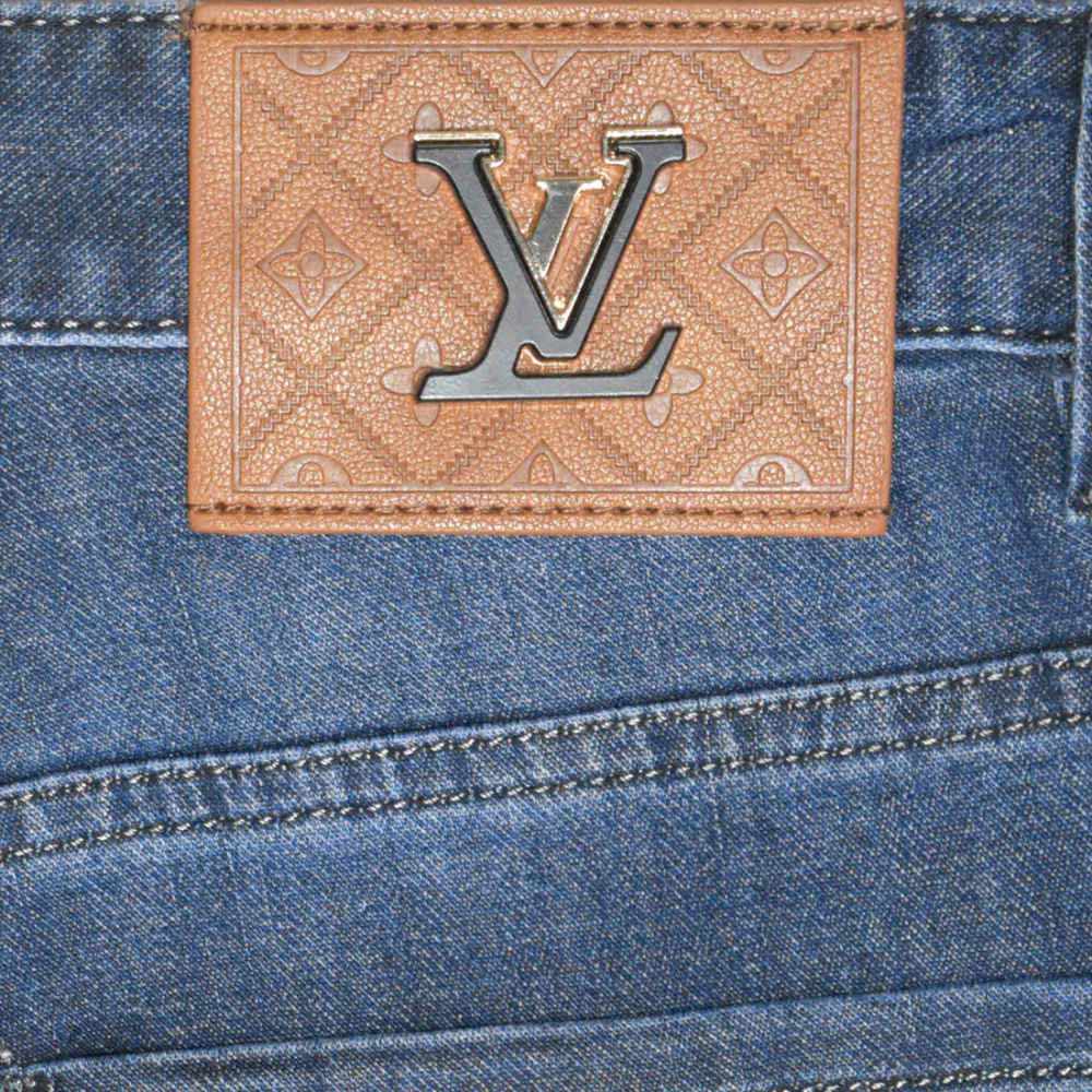 Louis Vuitton Blue Premium Quality Jeans-4