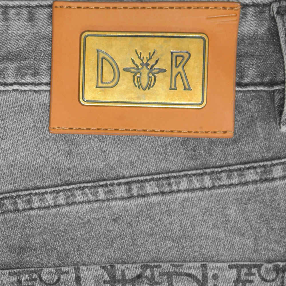Dior Dark Grey Premium Quality Jeans-4