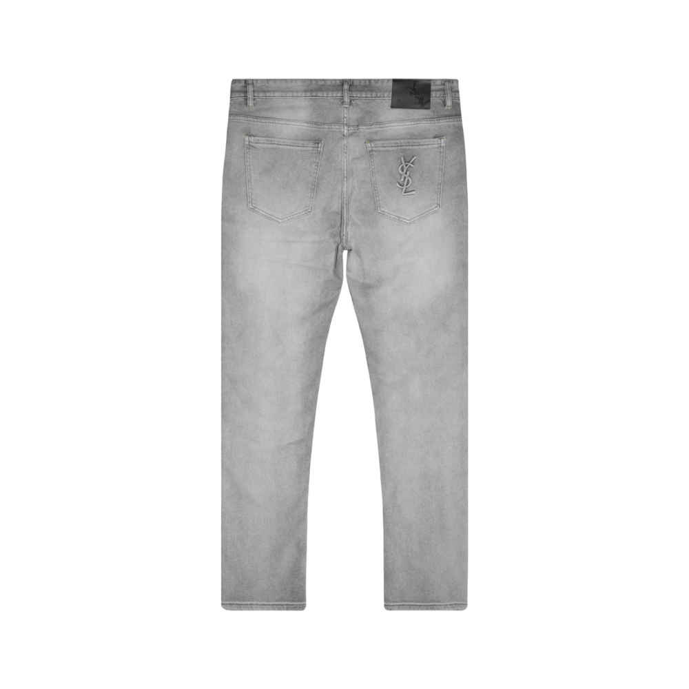 YSL Light Blue Premium Quality Jeans-thumb-5