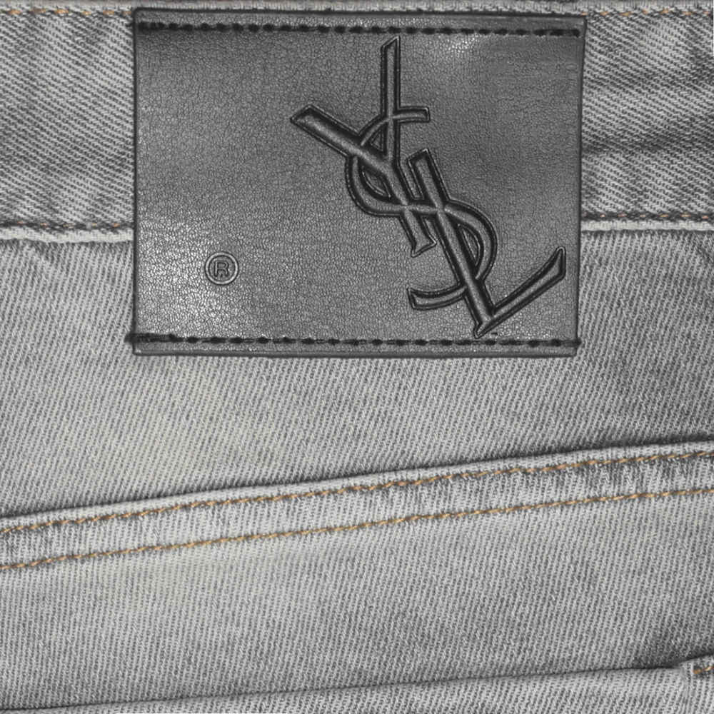 YSL Light Blue Premium Quality Jeans-thumb-4