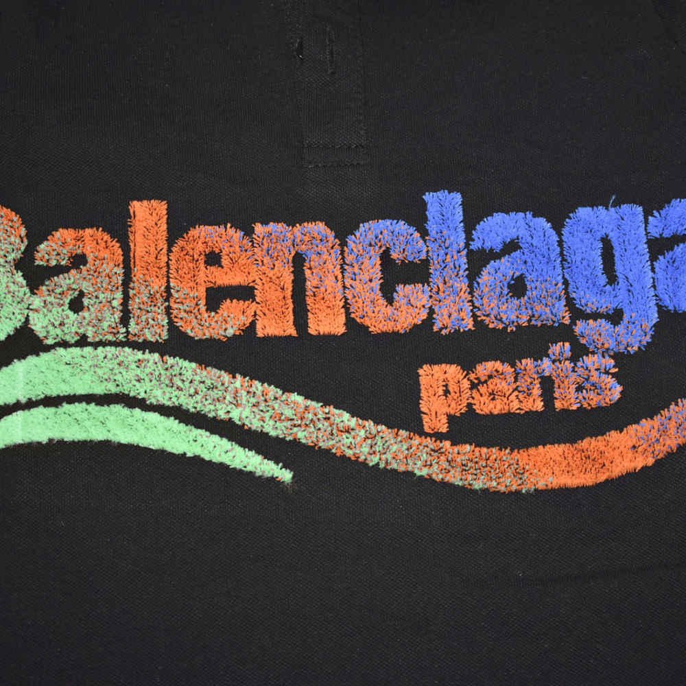 Balenciaga Print Black Premium Kids Co-ord Set-3