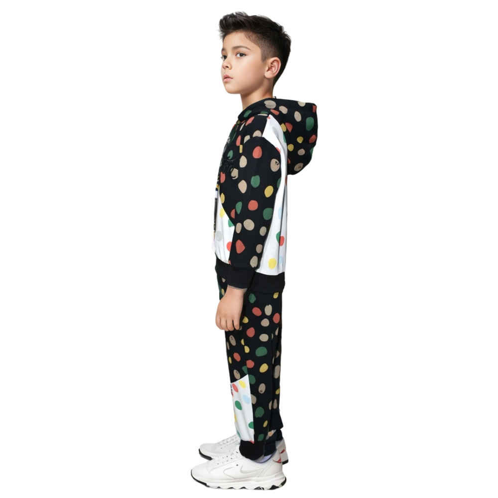 Louis Vuitton Blue & Black Premium Kids Co-ord Set-2