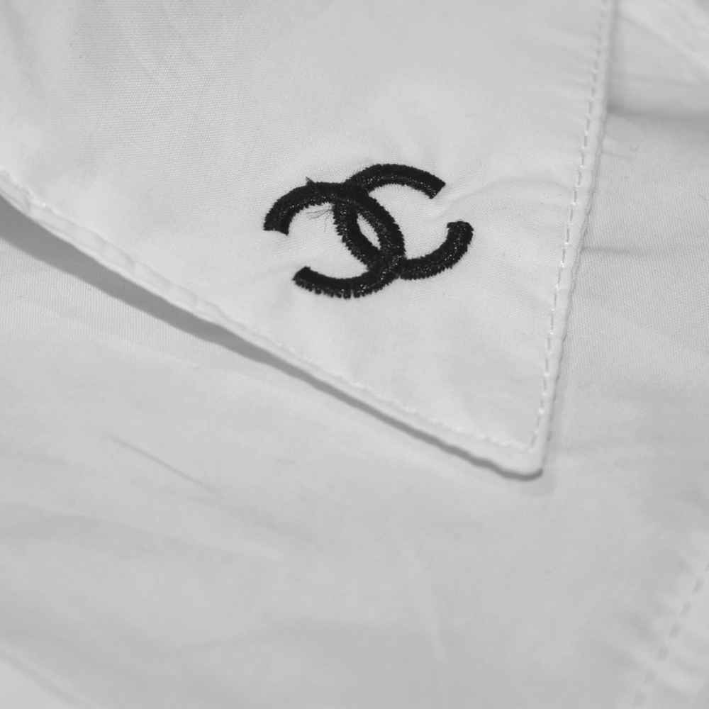 Chanel logo Print White Premium Kids Co-ord Set-3