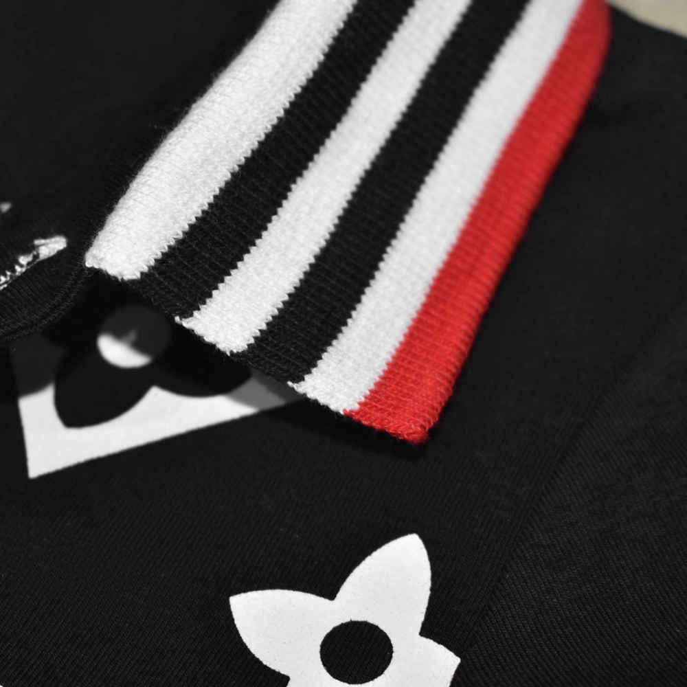 Louis Vuitton Black Monogram Premium Kids Co-ord Set-3