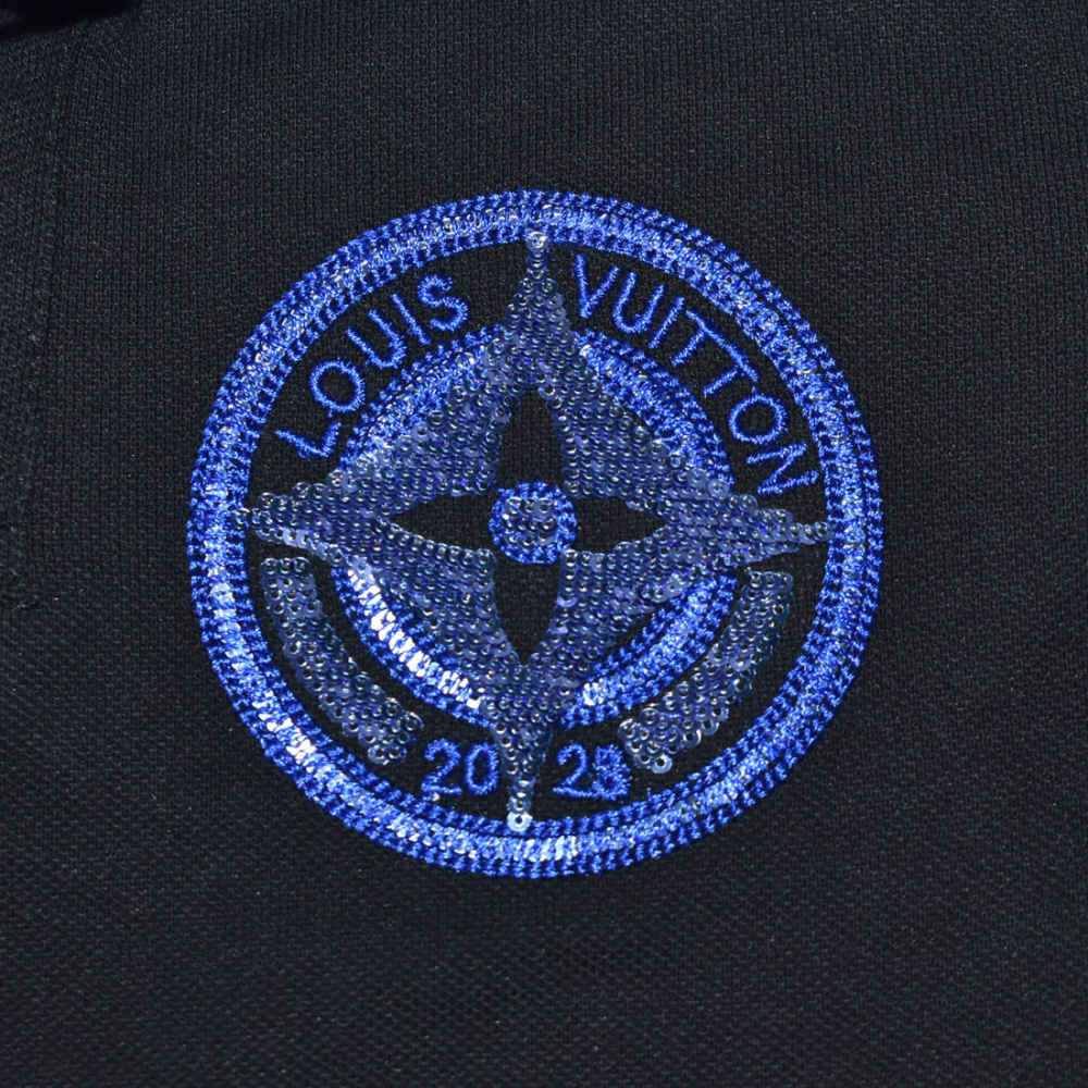 Louis Vuitton Monogram Print Black Kids Co-ord Set-3