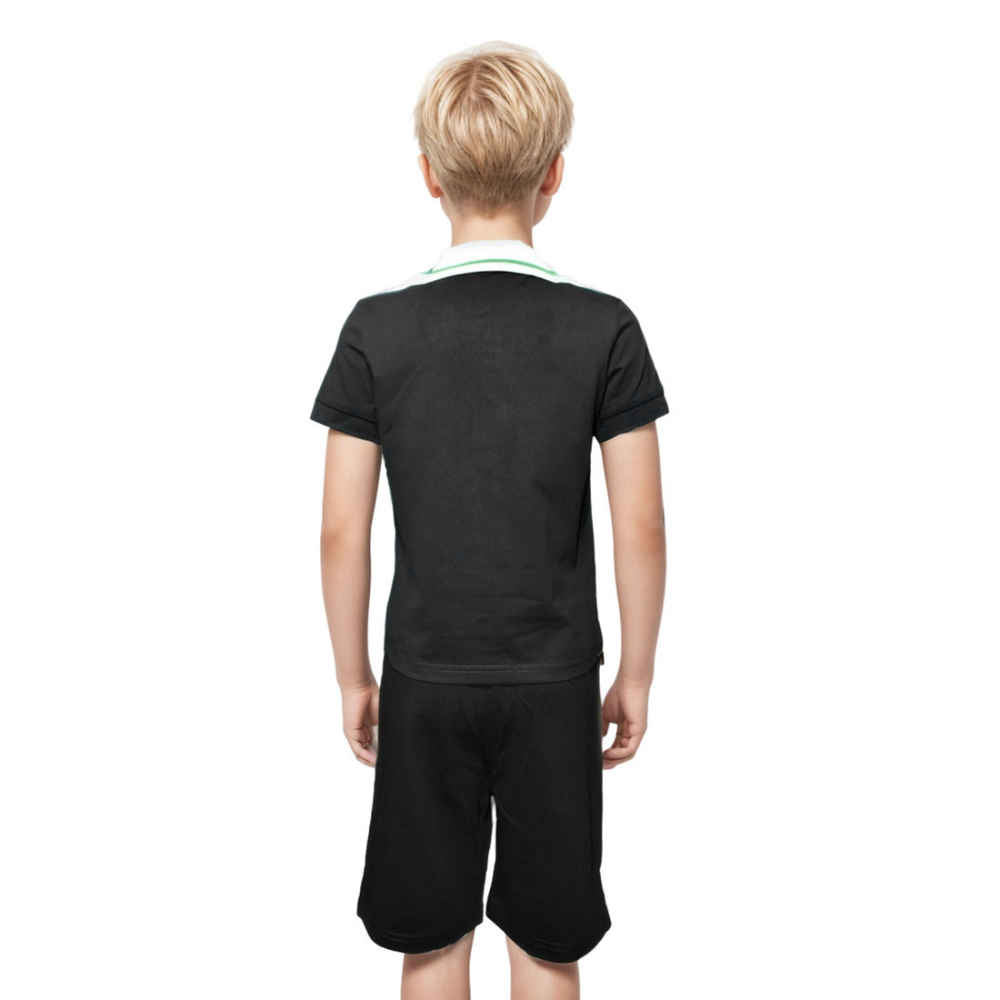 Gucci Black Pineapple Printed Premium Kids Co-ord Set-thumb-1