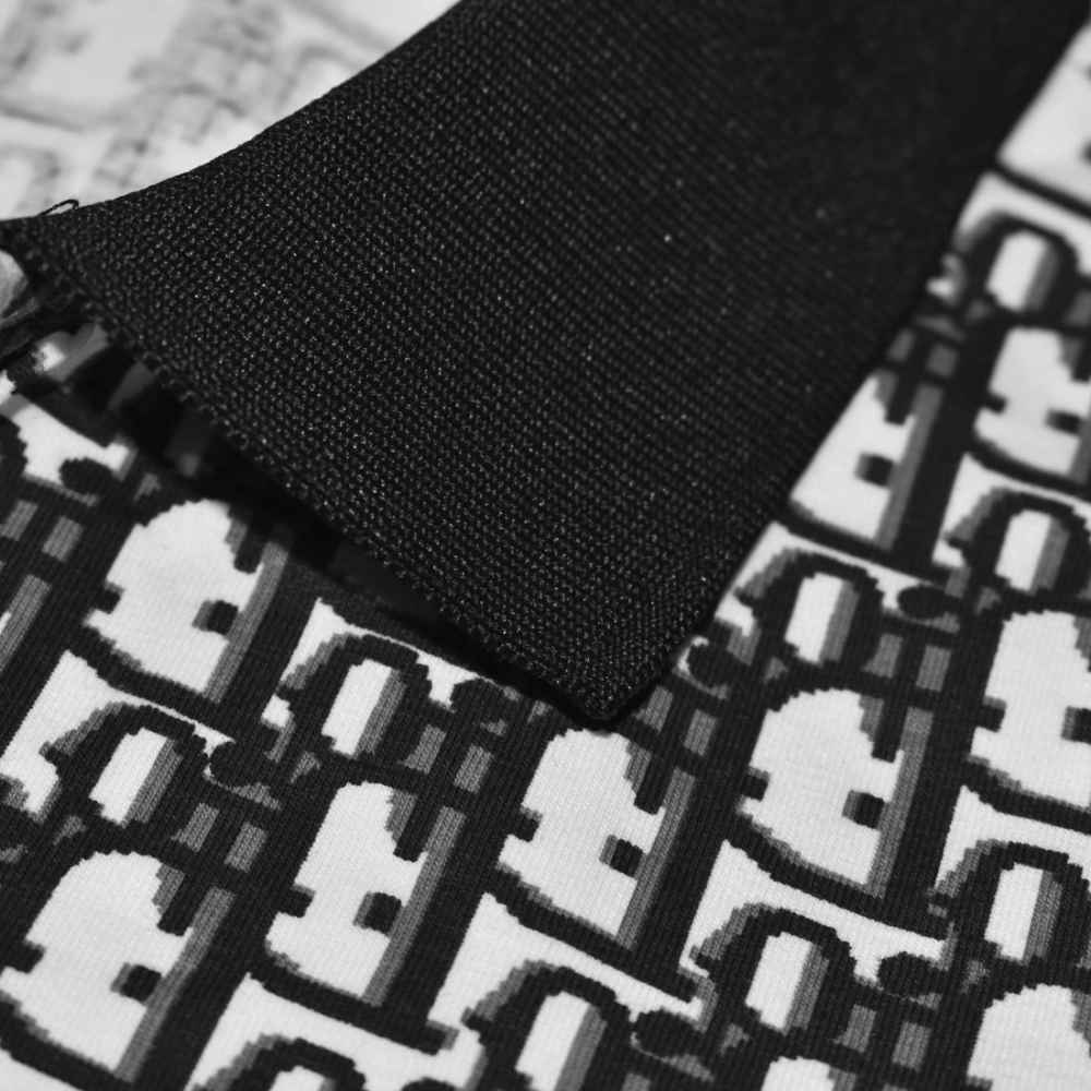 Dior Black & White Premium Quality Kids Co-ord Set-4