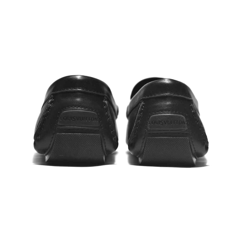 Louis Vuitton Monogram Black Premium Loafers-4