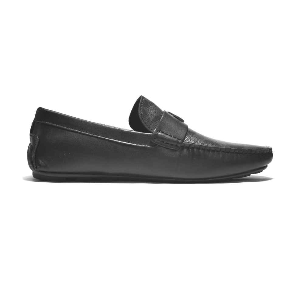 Coach Black Premium Quality Loafers-2