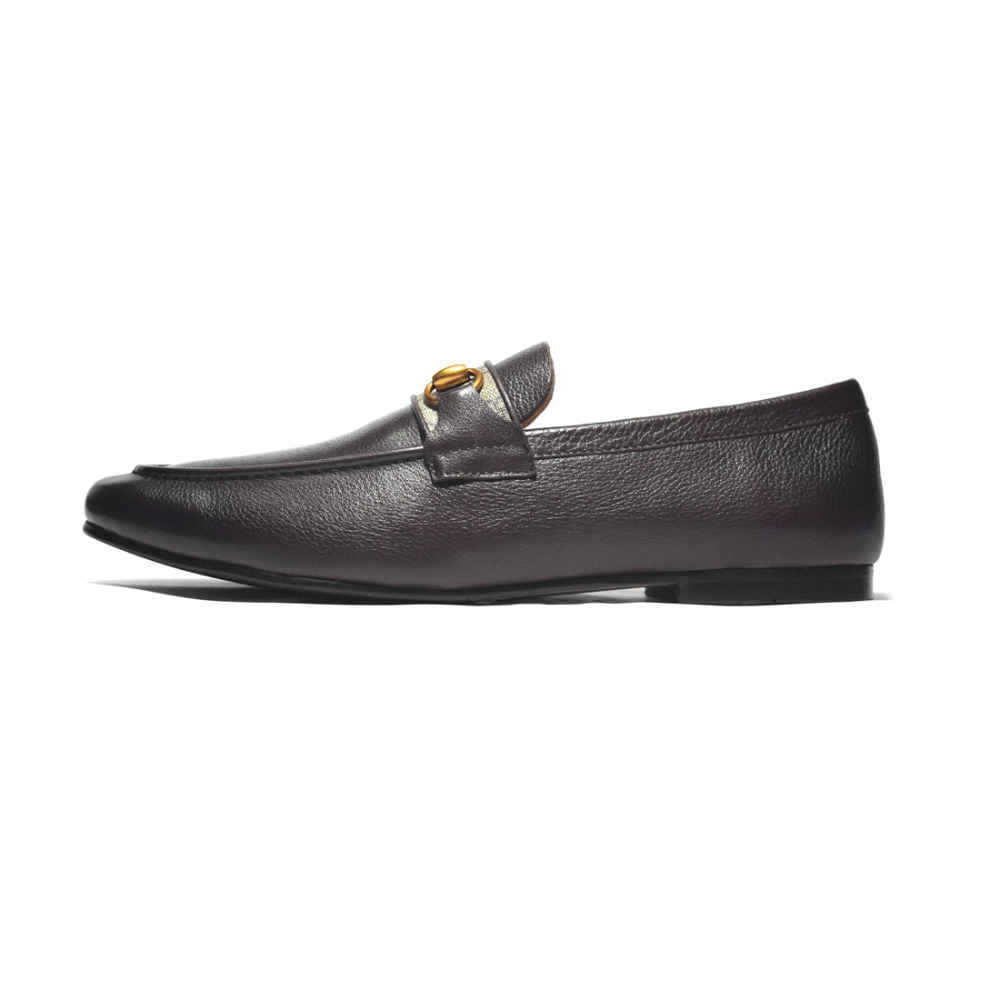 Gucci Brown Premium Quality Loafers-1