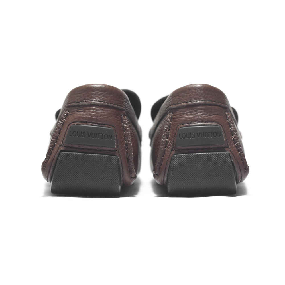 Louis Vuitton Brown Premium Quality Loafer-thumb-4