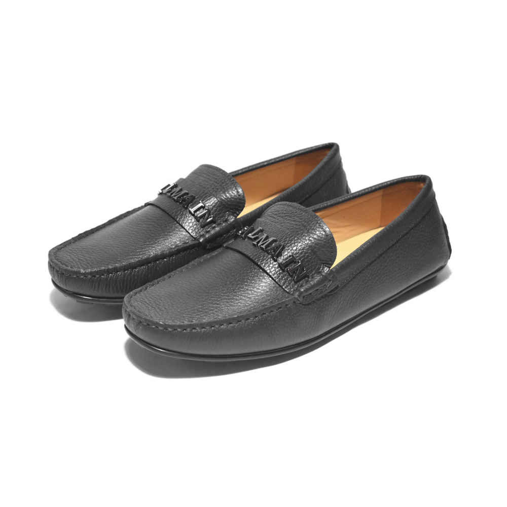 Balmain Paris Black Premium Quality Loafers-thumb-0