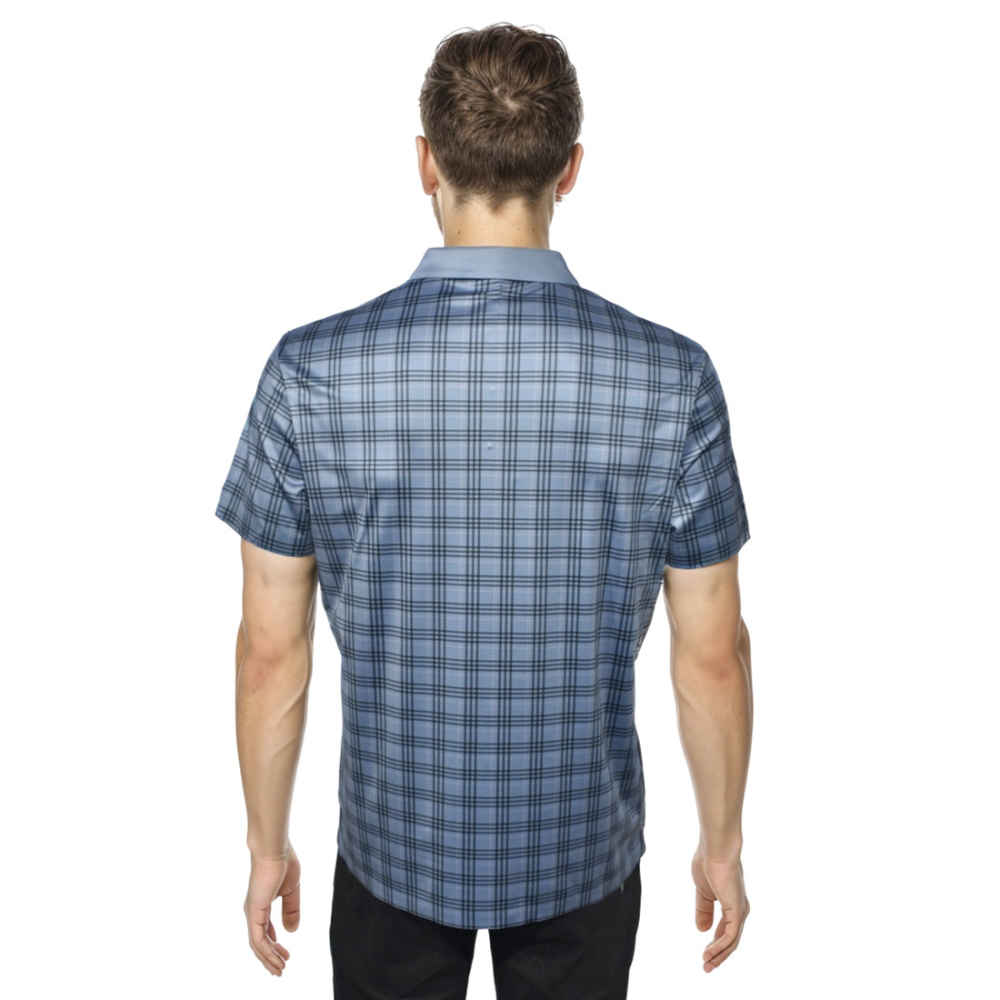 Burberry Blue Check Premium Quality T-shirt-1