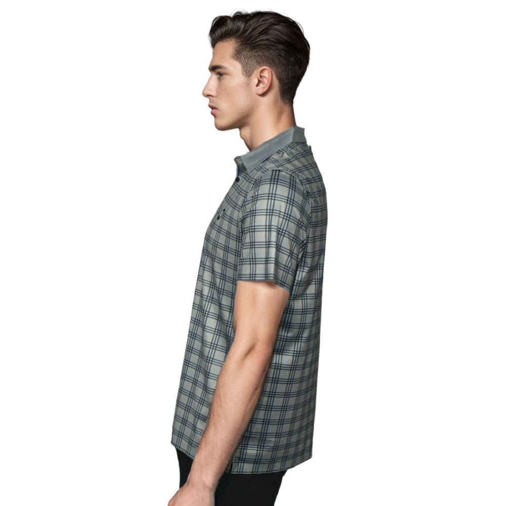Burberry Green Check Premium Quality T-shirt-thumb-2