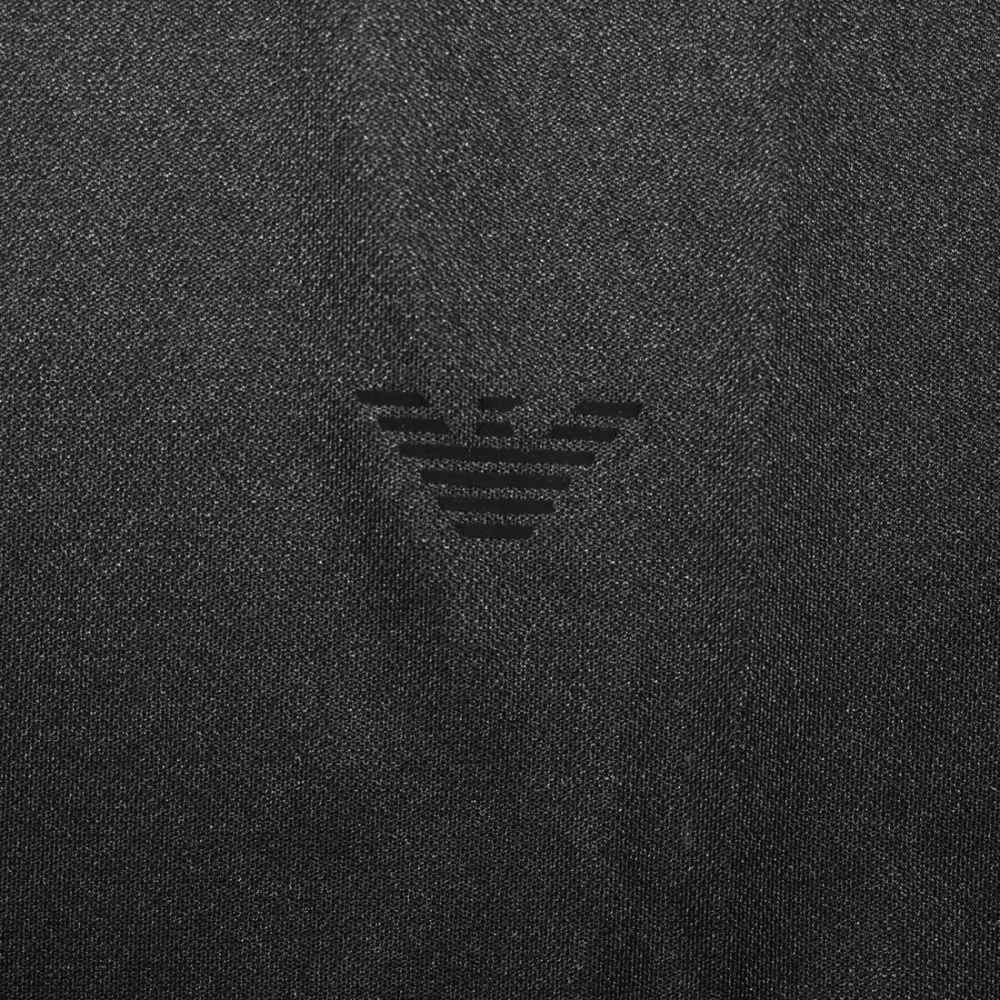Giorgio Armani Embroidered Black Premium T-shirt-3