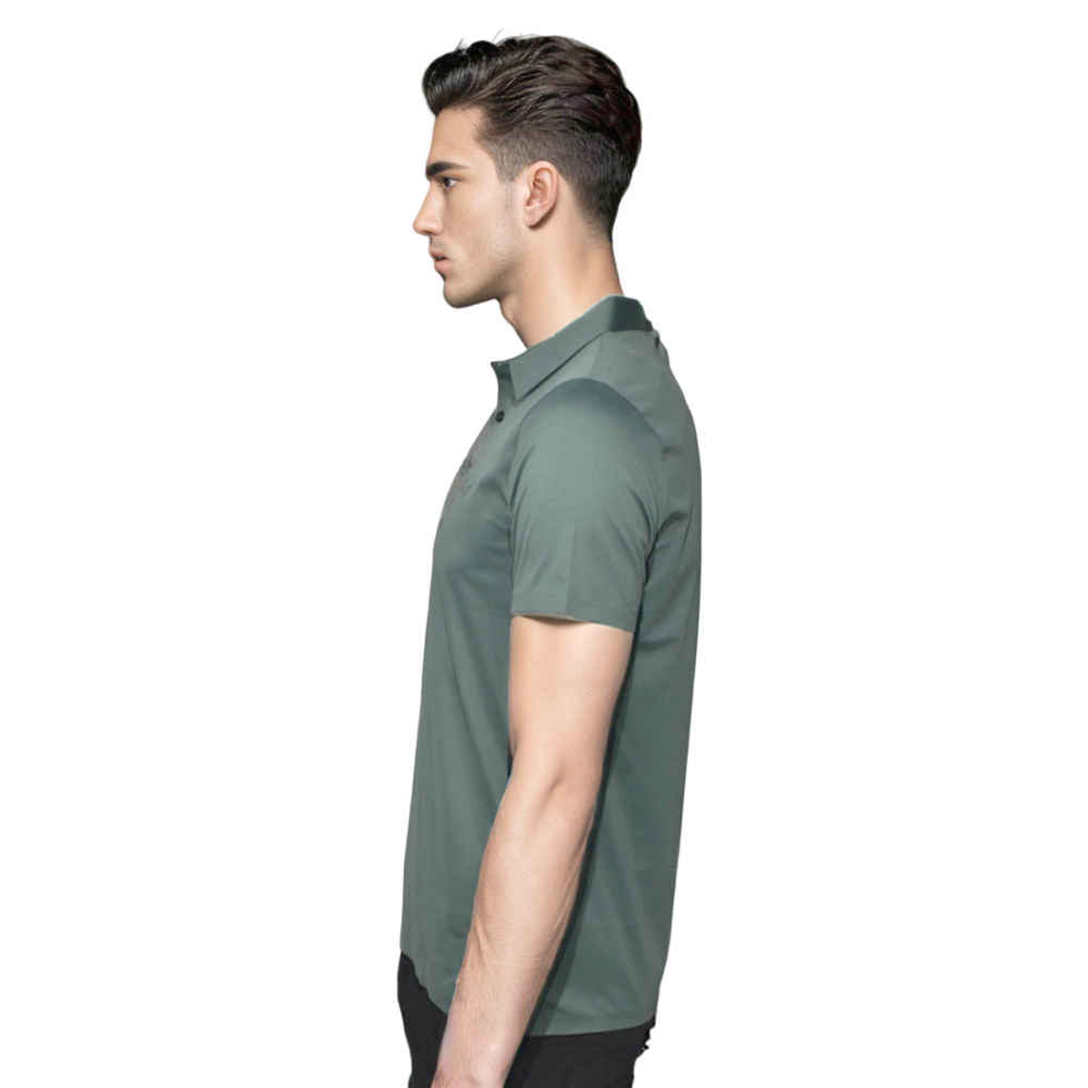 Fendi Light Green Premium Quality Polo Tees-2