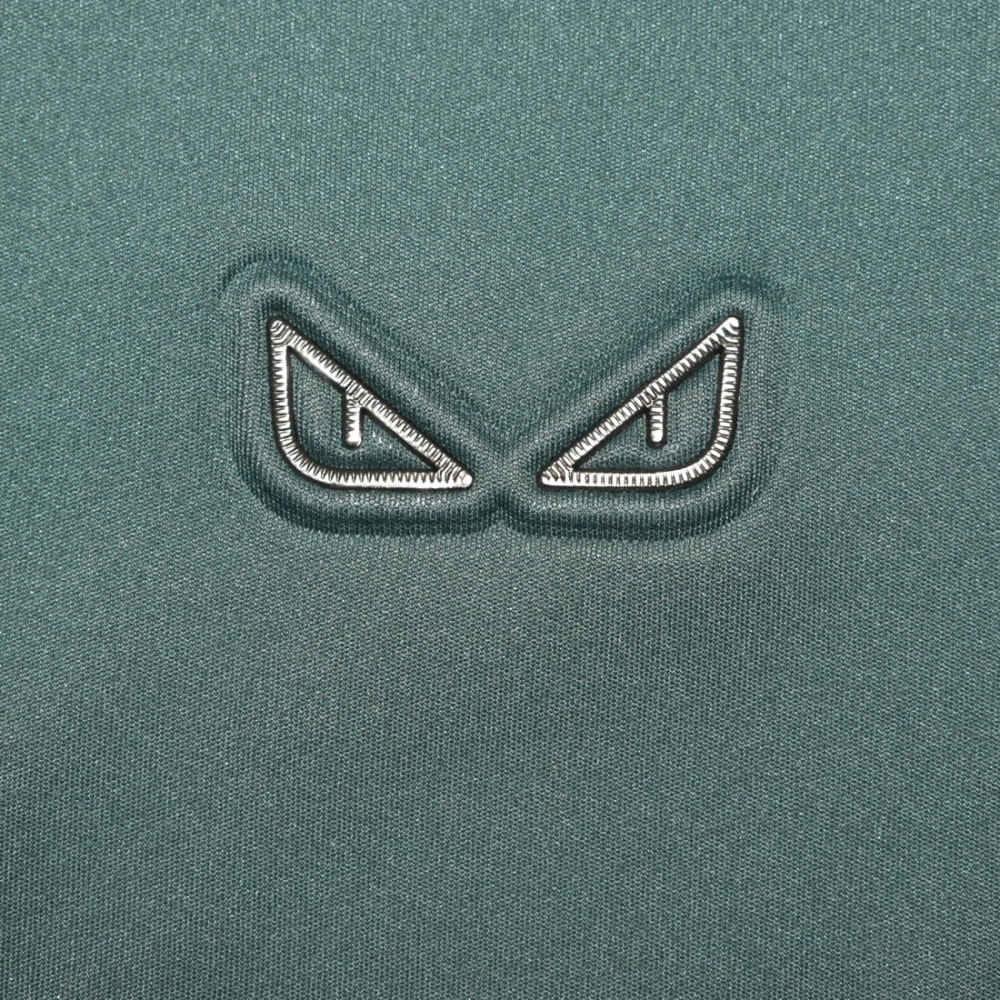 Fendi Light Green Premium Quality Polo Tees-3