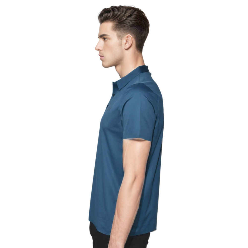 Fendi Light Blue Premium Quality Polo Tees-thumb-2