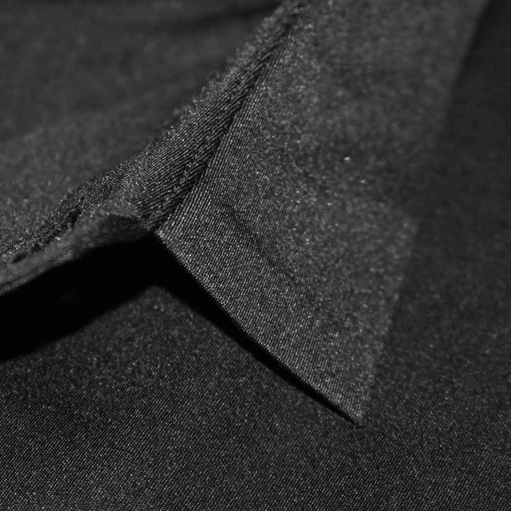 Fendi Black Premium Quality Polo Tees-4