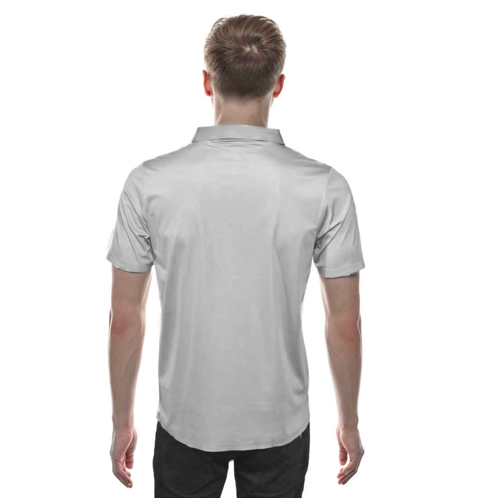 Fendi Grey Premium Quality Polo Tees-thumb-1