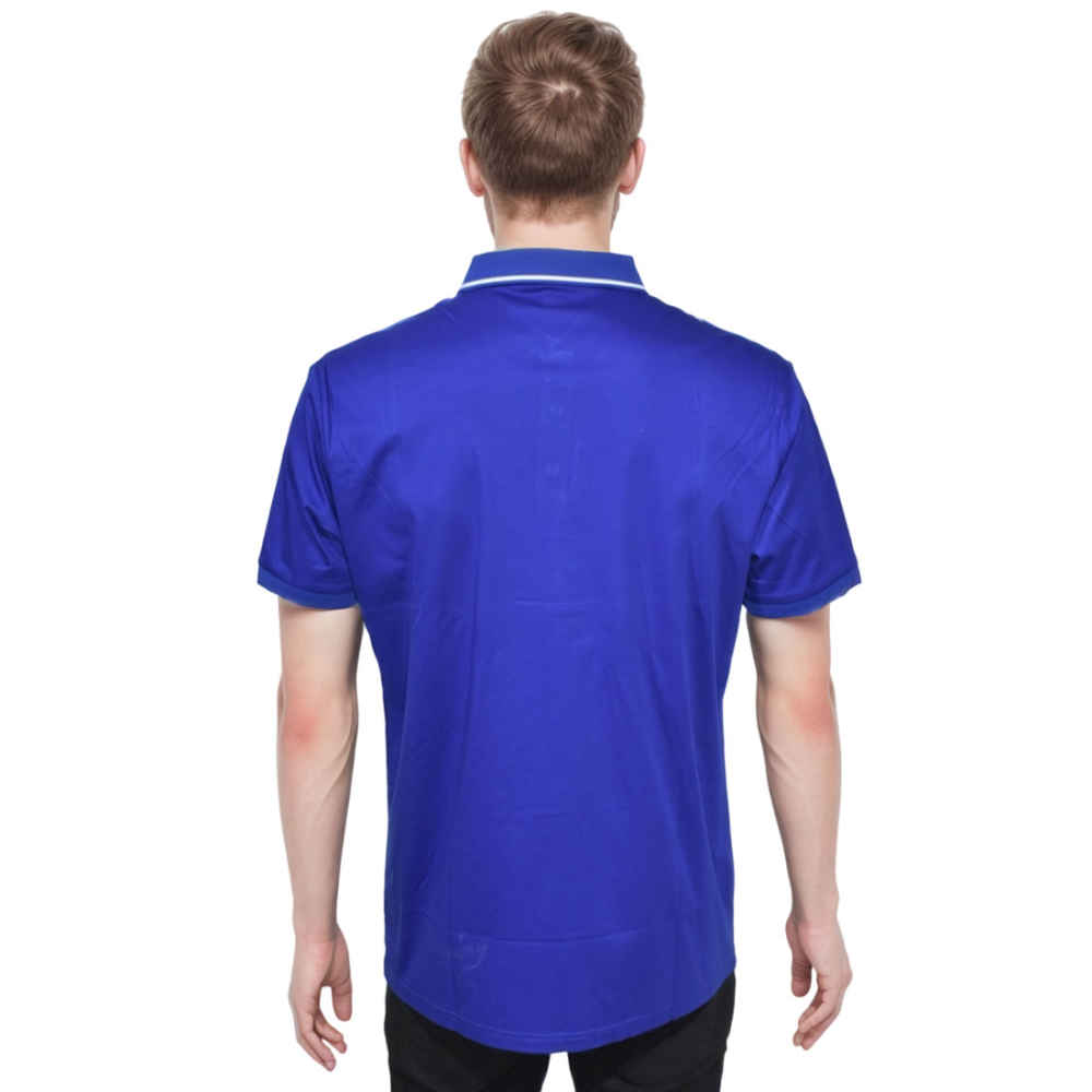 Salvatore Ferragamo Blue Premium Luxury Polo T-shirt-thumb-1