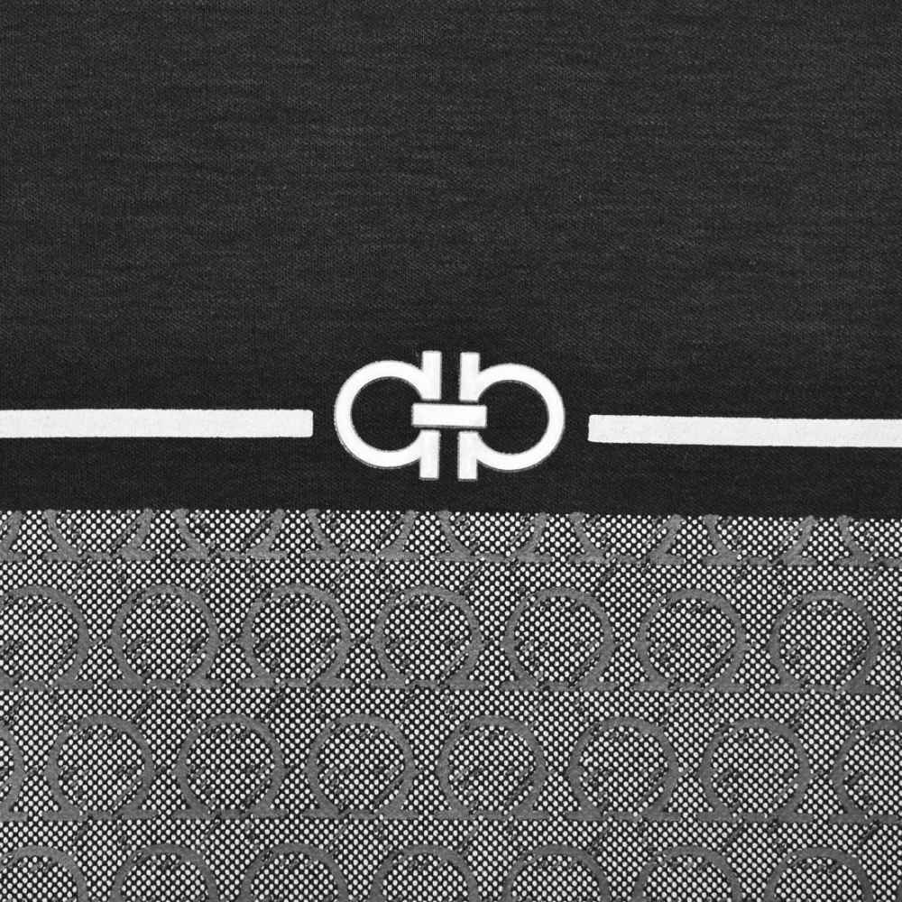 Salvatore Ferragamo Black Premium Luxury Polo T-shirt-thumb-3