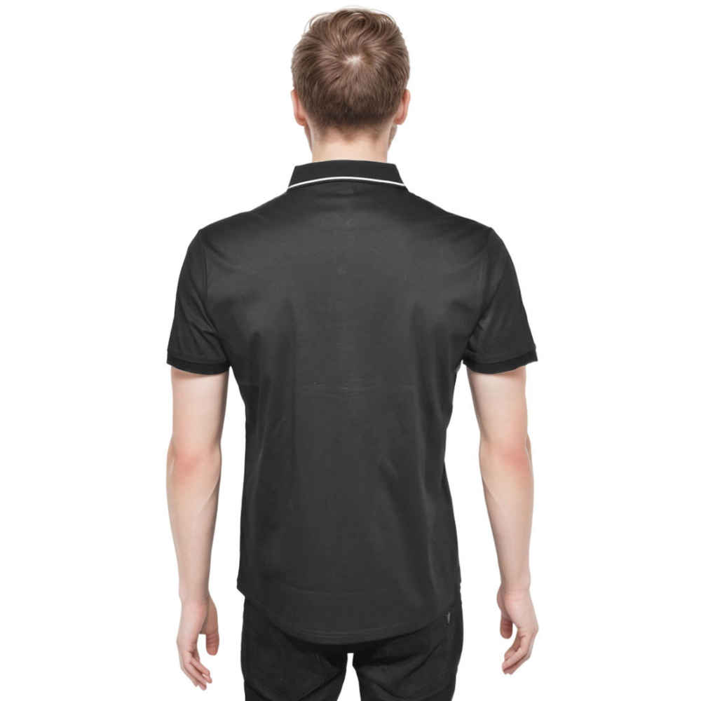 Salvatore Ferragamo Black Premium Luxury Polo T-shirt-thumb-1