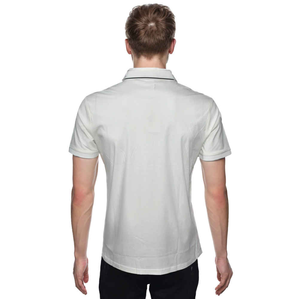 Salvatore Ferragamo White Premium Luxury Polo T-shirt-thumb-1