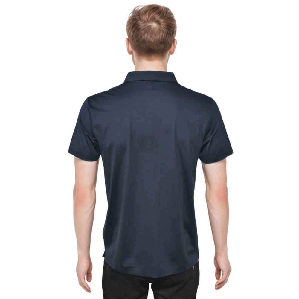 Giorgio Armani Blue Premium Quality Polo Tees-1
