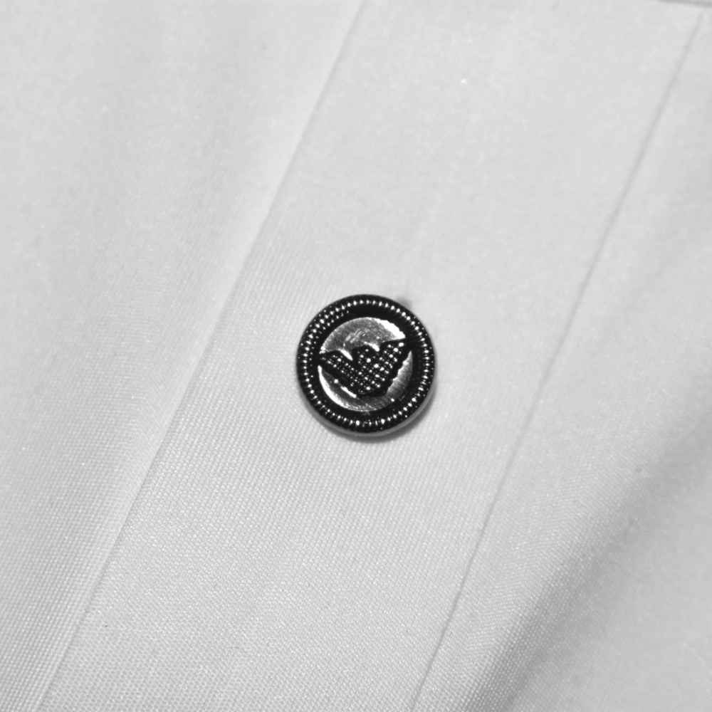 Giorgio Armani White Premium Quality Polo Tees-4